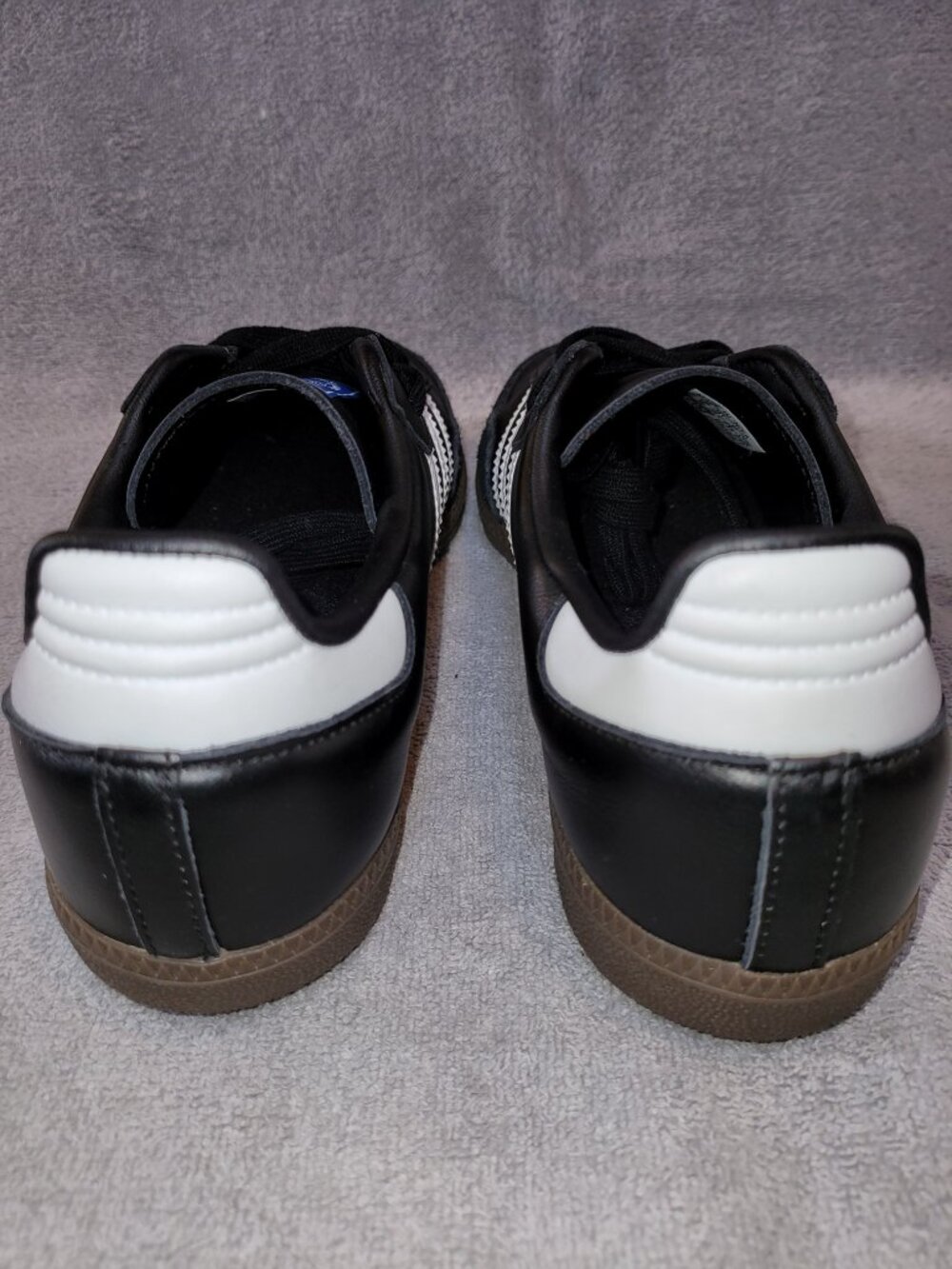 Adidas Samba OG Originals Black White Brown Gum B75807 Mens Size 6.5 Sneakers - Picture 9 of 16